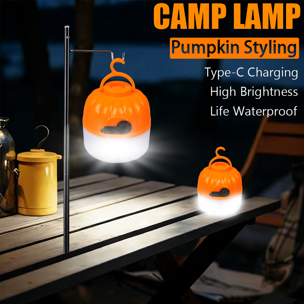 Outdoor Lighting Hooks - Portable Mini Camping Lamp 4 Lighting