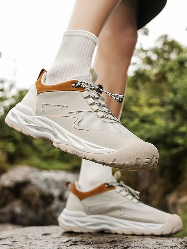 Outdoor Lighting On Sale - Thick Platform Men's Casual Sneakers Low-Top