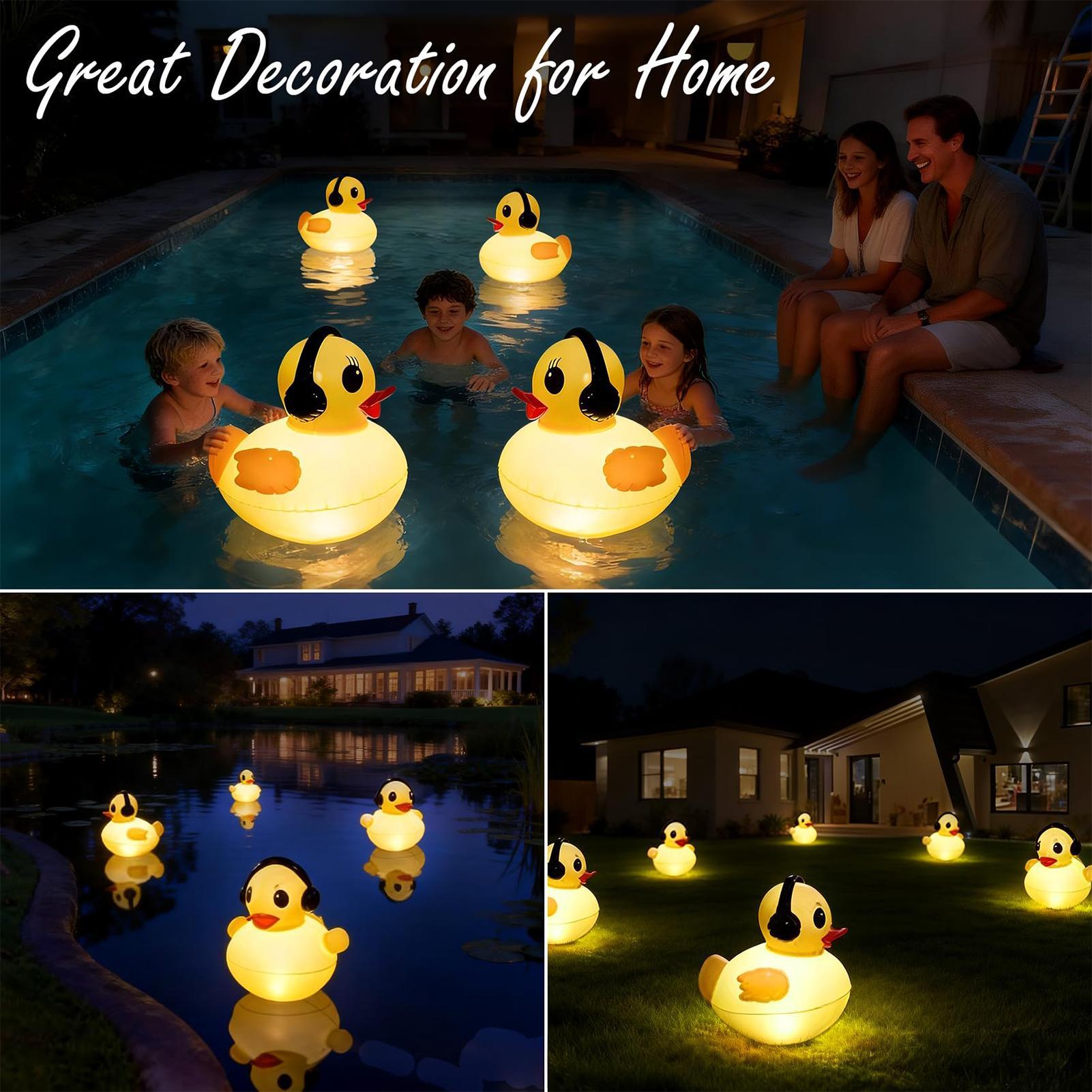 Lighting Wedding Outdoor - Floating Pool Lights Automatic Inflatable Vibrant