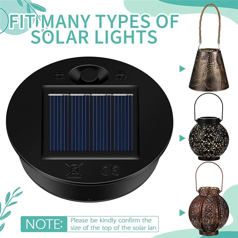Photocell Outdoor Lighting - 12 Pack Replacement Solar Light Parts