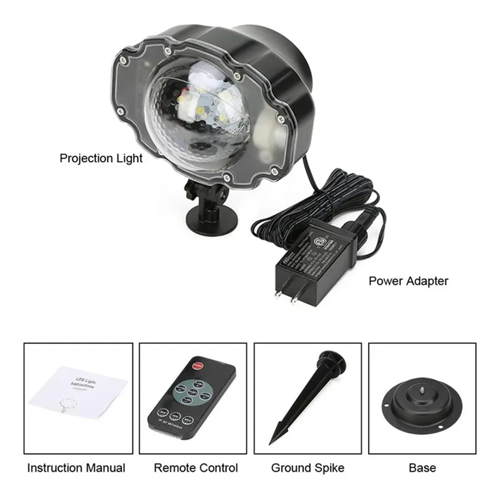 DACHAN Snowfall LED Light Proj - Lighting Wedding Outdoor avaliação e preço