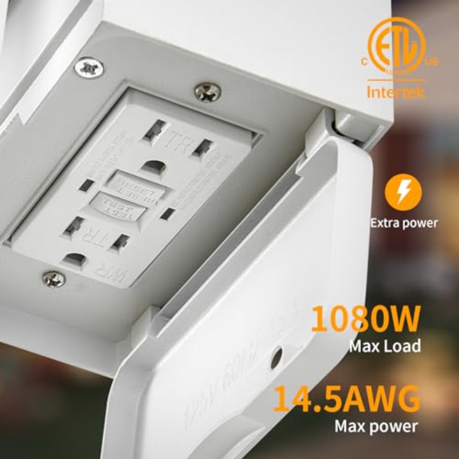 Porch Lights with GFCI Outlet, - Outdoor Lighting No Outlet avaliação e preço