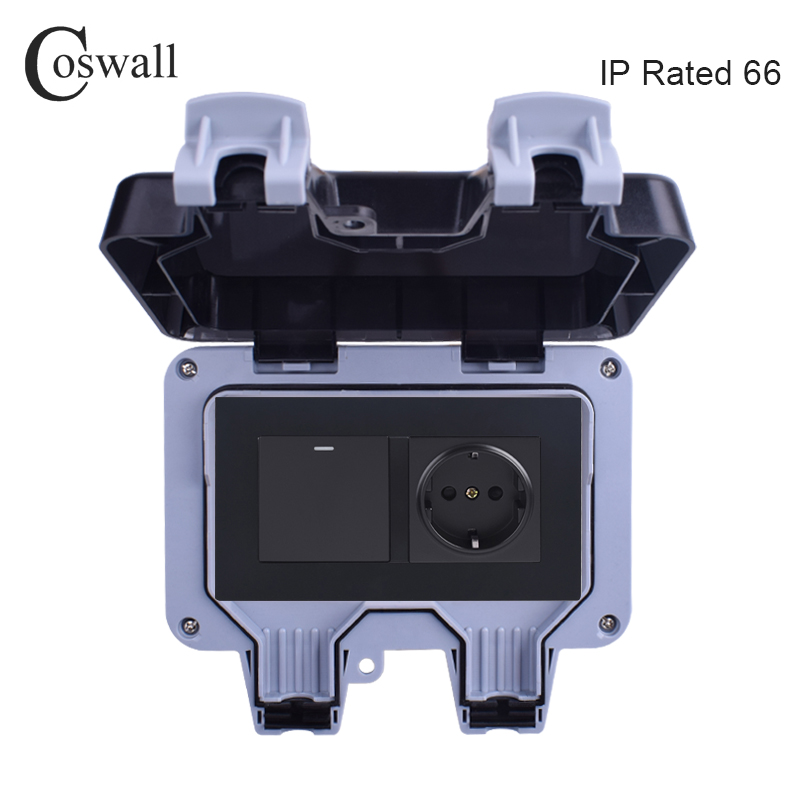 Coswall IP66 Weatherproof Wate - Outdoor Lighting No Outlet avaliação e preço
