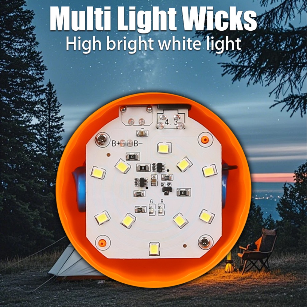 Portable Mini Camping Lamp 4 L - Outdoor Lighting Hooks avaliação e preço