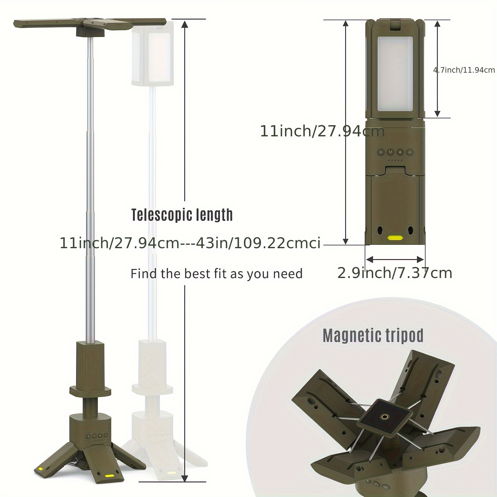 Camping Lantern, 14000mAh Rech - Outdoor Lighting Lanterns avaliação e preço