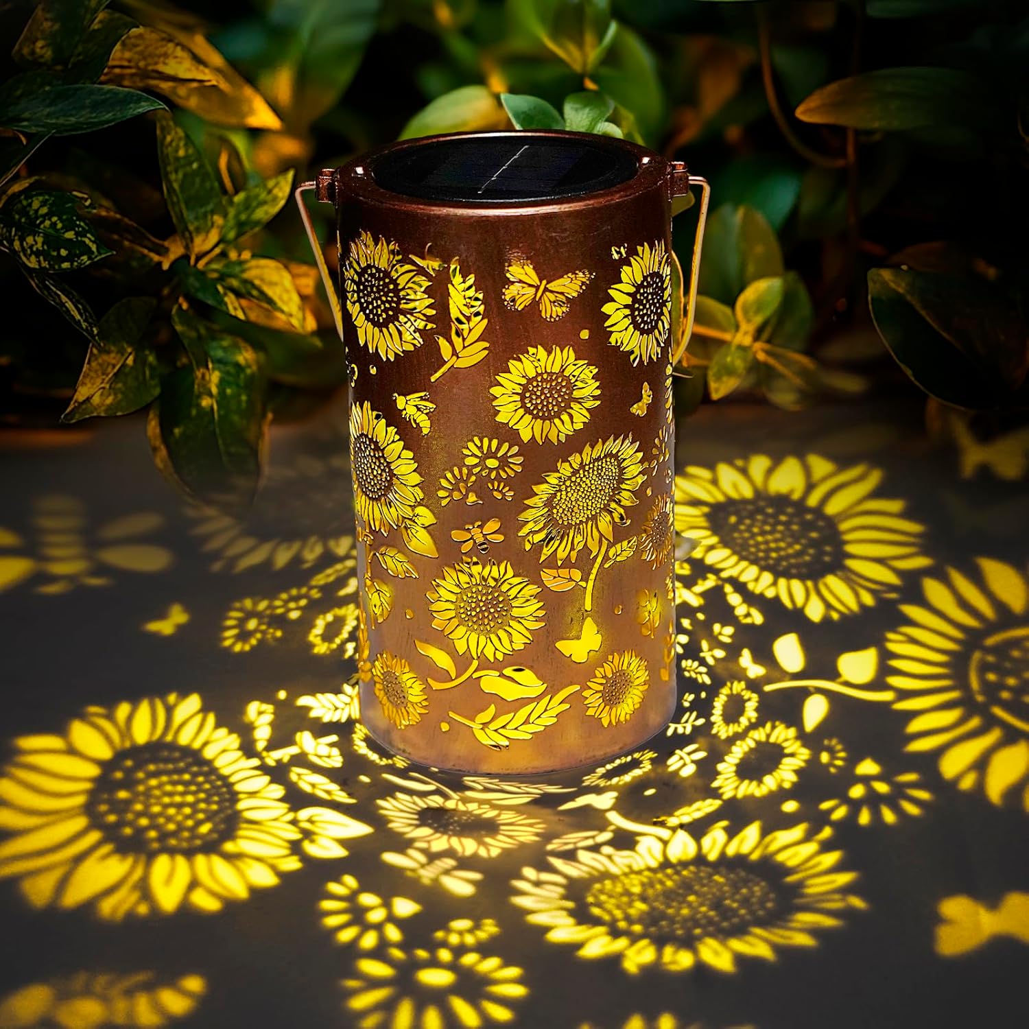 Sunflower Light and Shadow Lig - Outdoor Lighting Decoration avaliação e preço