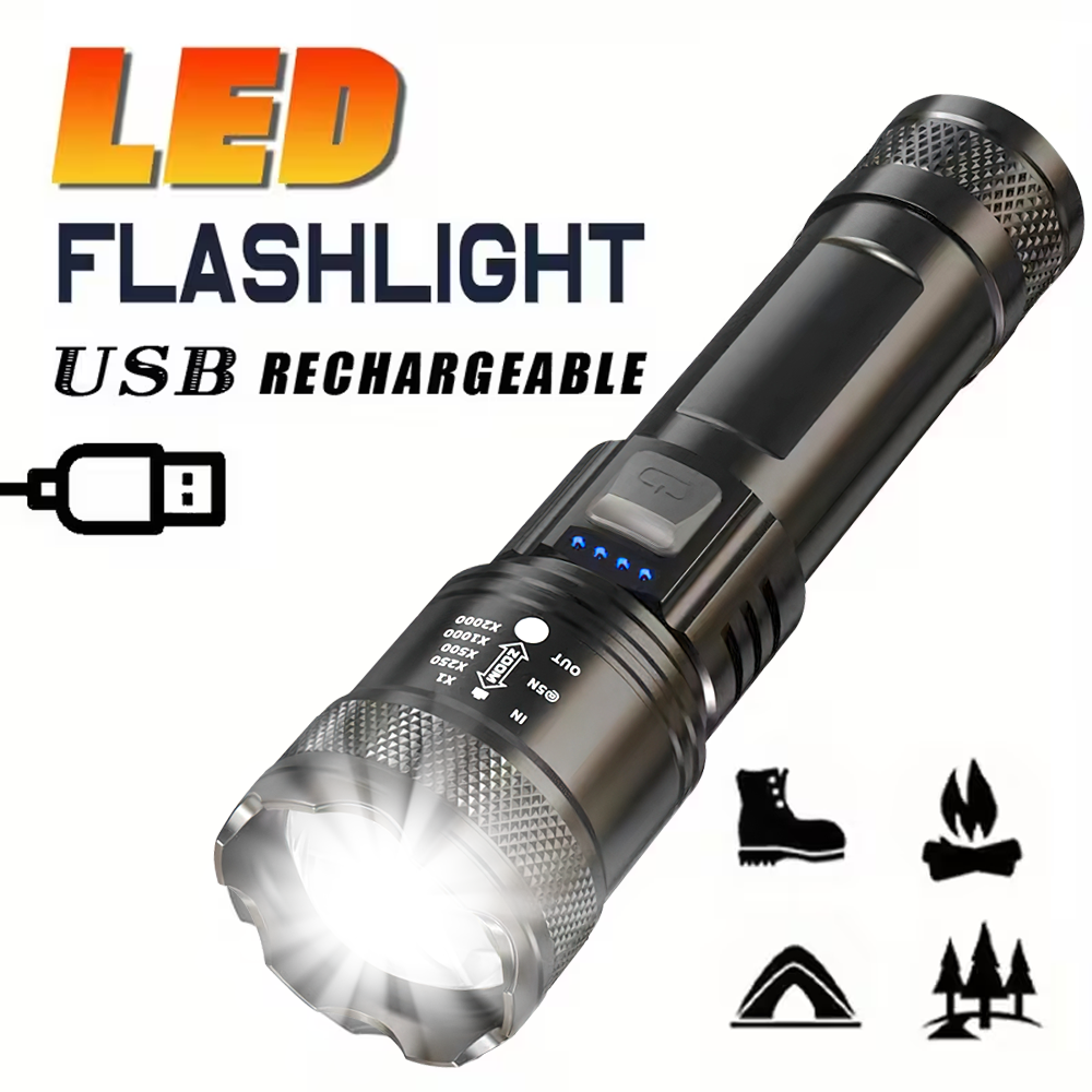 Super Bright LED Flashlight US - Outdoor Lighting Lanterns avaliação e preço