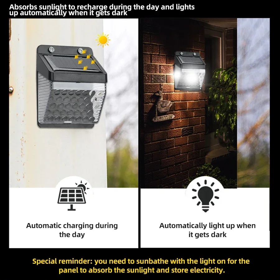 LED Solar Light PIR Motion Sen - Outdoor Lighting Decoration avaliação e preço