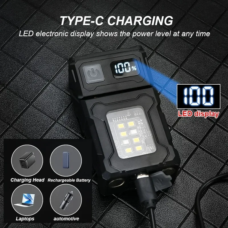 Mini LED Handheld Flashlights  - Outdoor Lighting Lanterns avaliação e preço