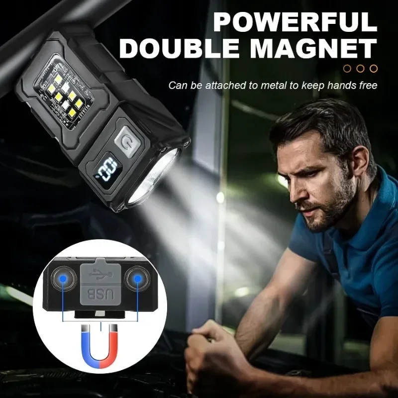 Mini LED Handheld Flashlights  - Outdoor Lighting Lanterns avaliação e preço
