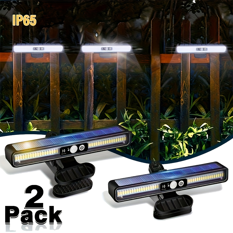 Clip On Solar Motion Lights Ou - Outdoor Lighting Waterproof avaliação e preço