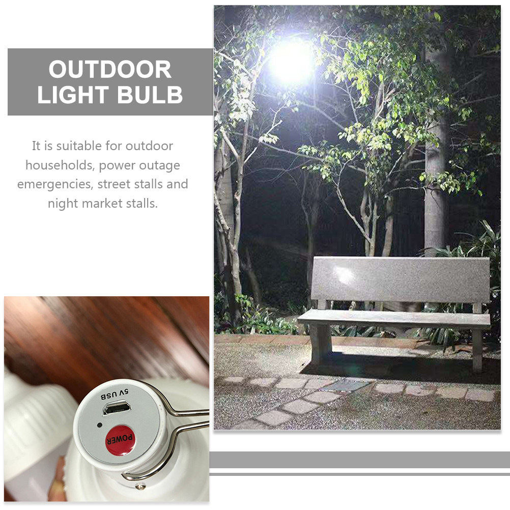 1 Set Of Usb Charge Bulb Recha - Outdoor Lighting Vendors avaliação e preço