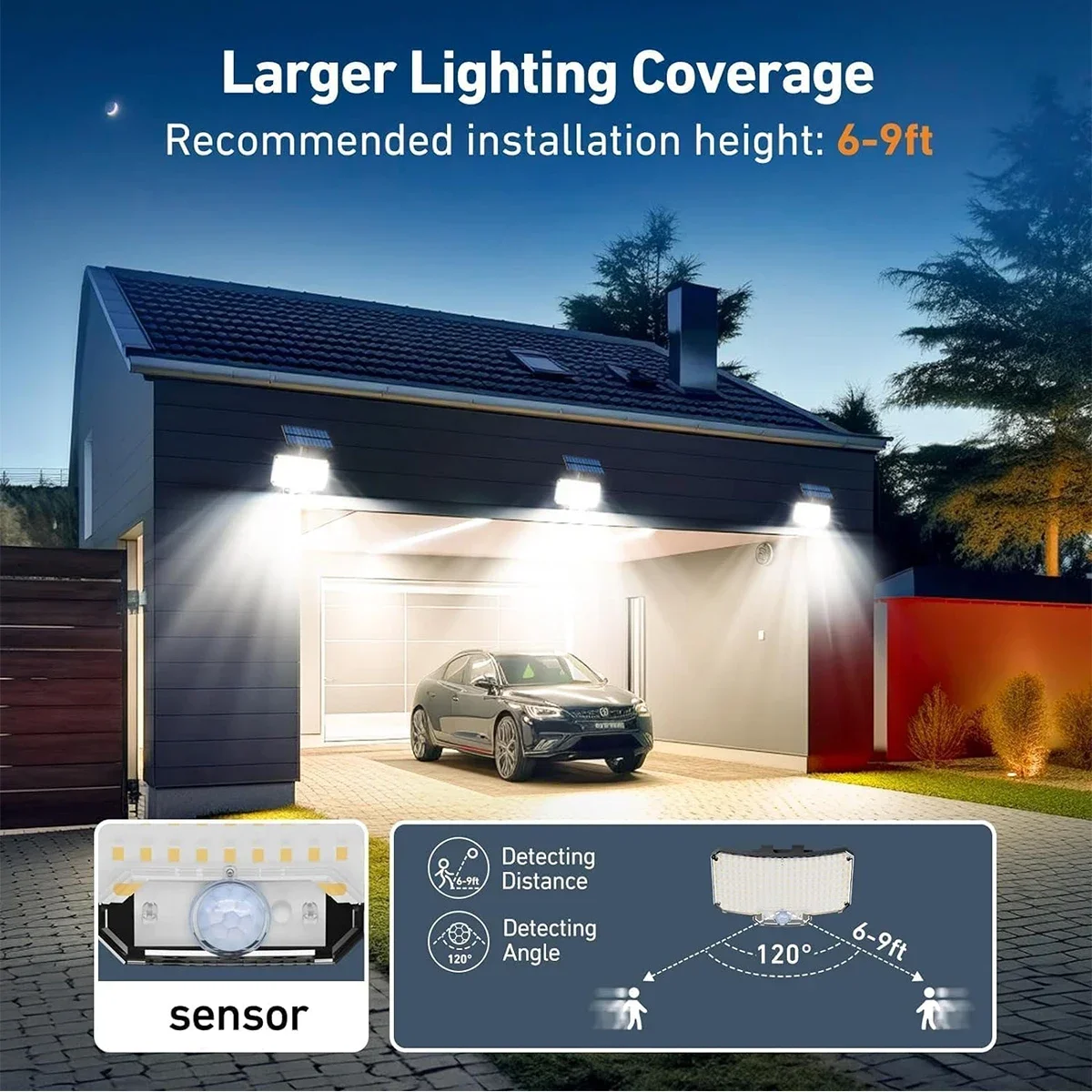234LED Solar Outdoor Lights Mo - Outdoor Lighting Waterproof avaliação e preço