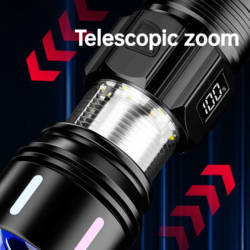 Strong Light LED Flashlight Te - Outdoor Lighting Lanterns avaliação e preço