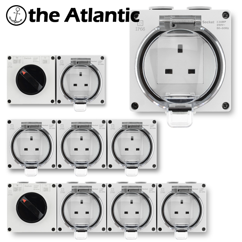 UK standard Socket Plug IP66 O - Outdoor Lighting No Outlet avaliação e preço
