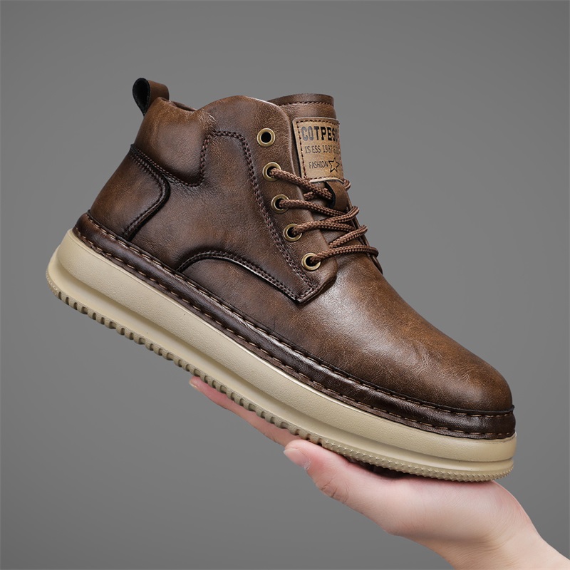 Men's Handmade Retro High-Top  - Outdoor Lighting Vintage avaliação e preço