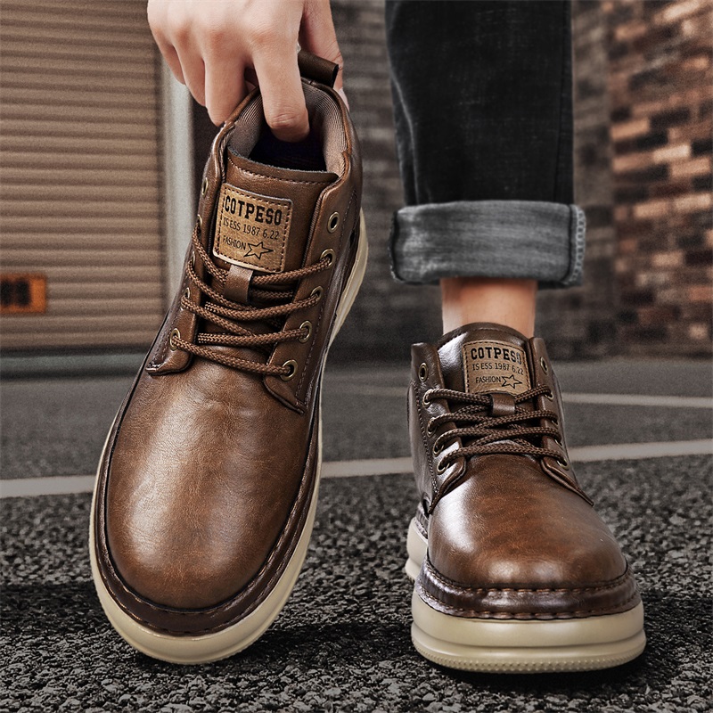 Men's Handmade Retro High-Top  - Outdoor Lighting Vintage avaliação e preço
