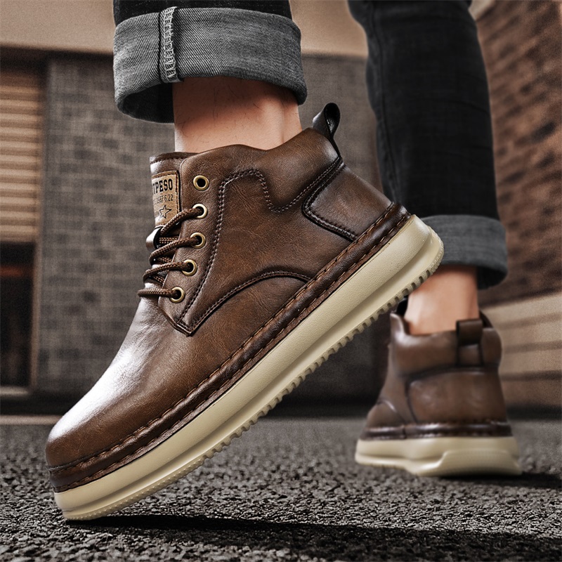 Men's Handmade Retro High-Top  - Outdoor Lighting Vintage avaliação e preço