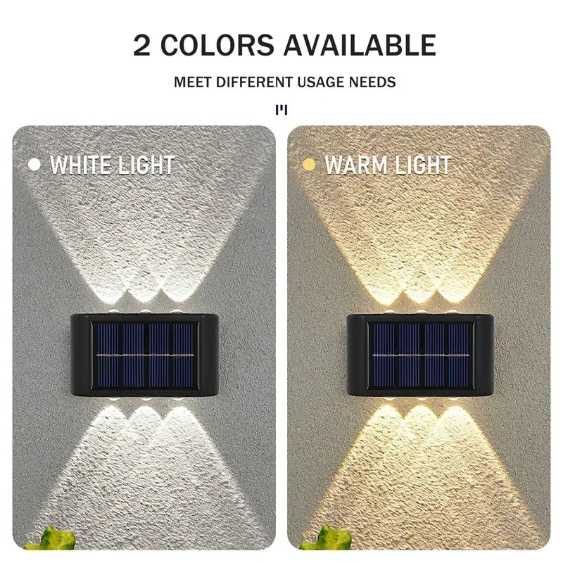 COB Solar Wall Lamp Outdoor Wa - Outdoor Lighting Decoration avaliação e preço