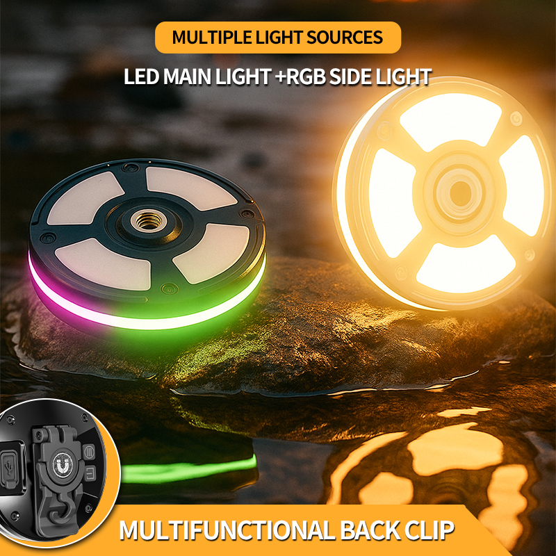 Rechargeable Waterproof Outdoo - Outdoor Lighting Hooks avaliação e preço