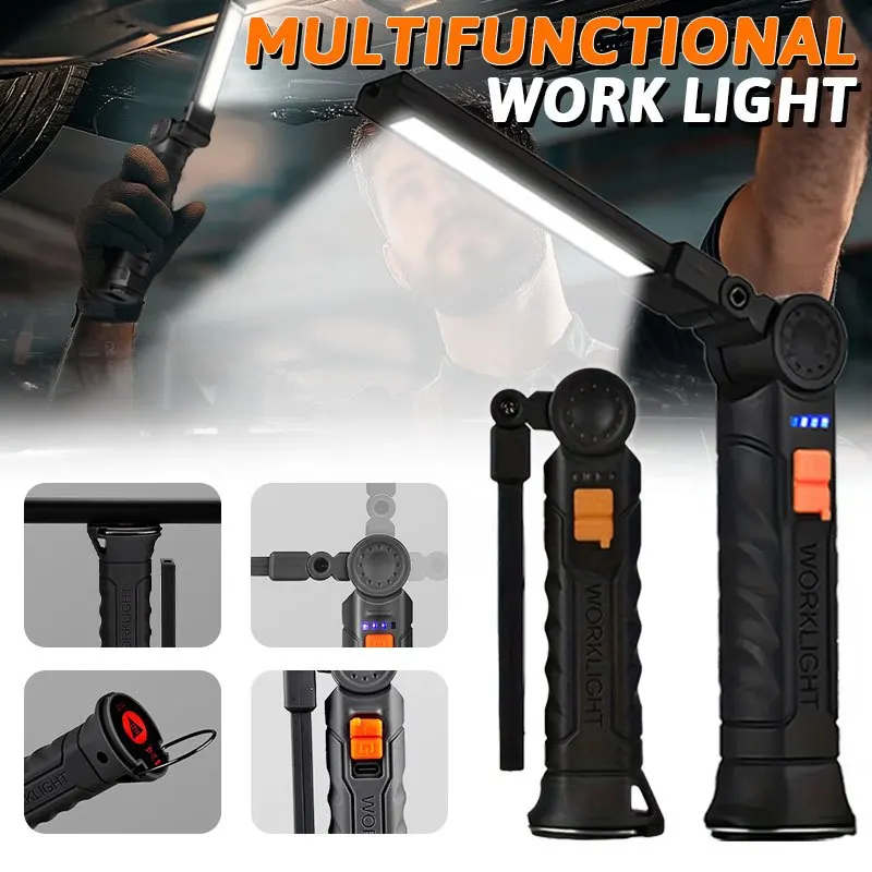 Rechargeable Magnetic Work Lig - Outdoor Lighting Hooks avaliação e preço
