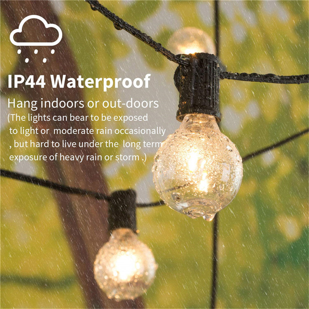 Outdoor G40 Patio String Light - Lighting Wedding Outdoor avaliação e preço