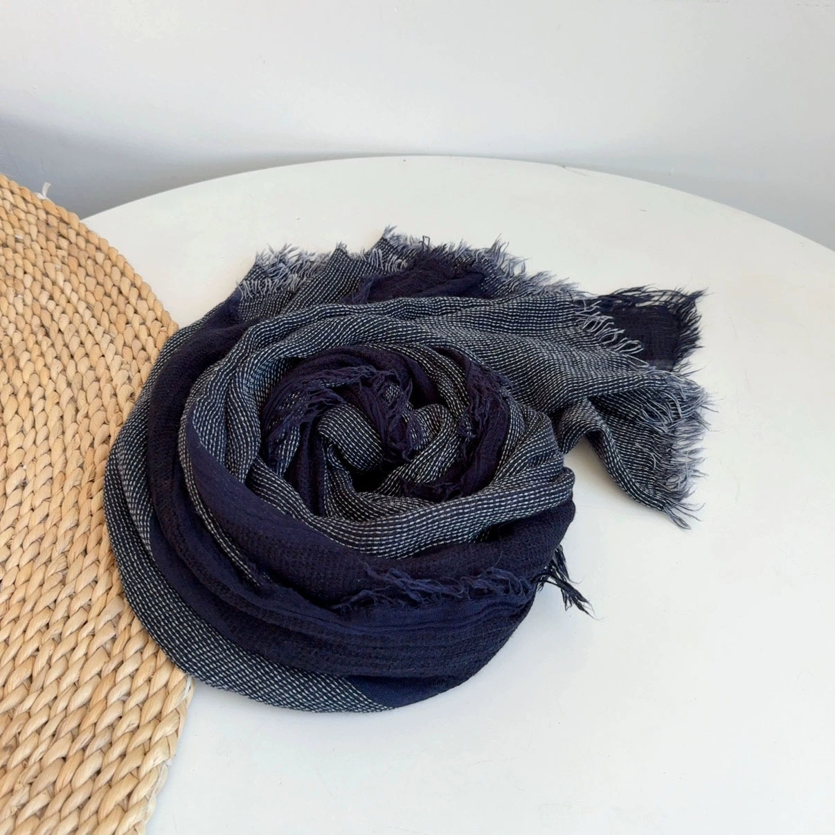 Vintage Unisex Cotton Scarf Li - Outdoor Lighting Vintage avaliação e preço