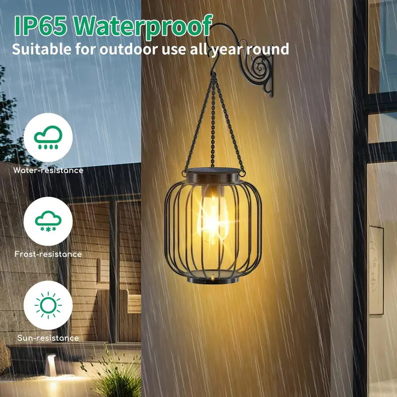 Solar Wrought Iron Lights Vint - Outdoor Lighting Vintage avaliação e preço