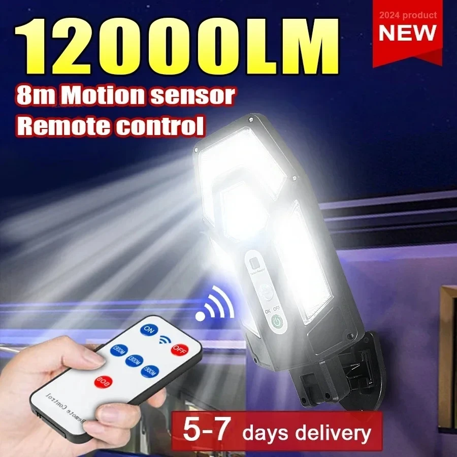 12000LM Powerful Solar Wall La - Photocell Outdoor Lighting avaliação e preço