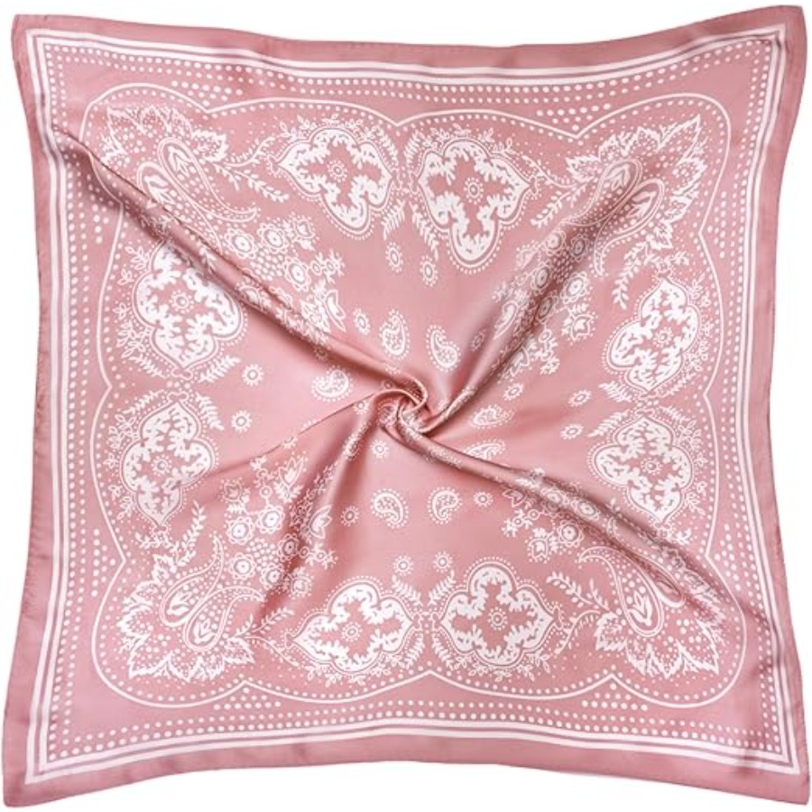 27.5 Inches Silk Head Scarf fo - Outdoor Lighting Vintage avaliação e preço