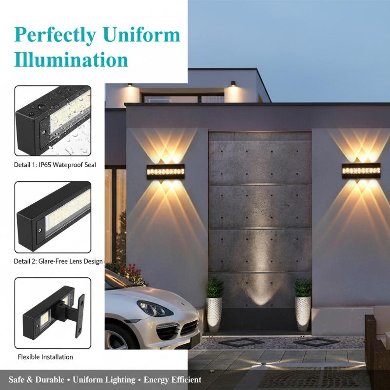 Outdoor Waterproof Wall Light  - Outdoor Lighting Decoration avaliação e preço