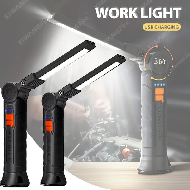 Rechargeable LED Flashlight Wo - Outdoor Lighting Hooks avaliação e preço