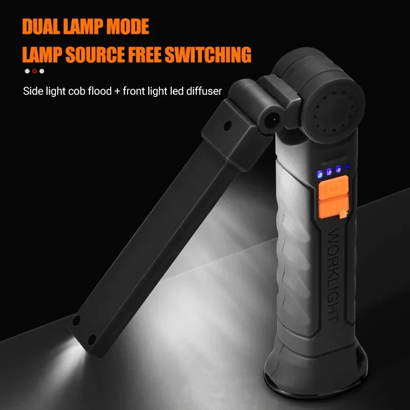 Rechargeable LED Flashlight Wo - Outdoor Lighting Hooks avaliação e preço