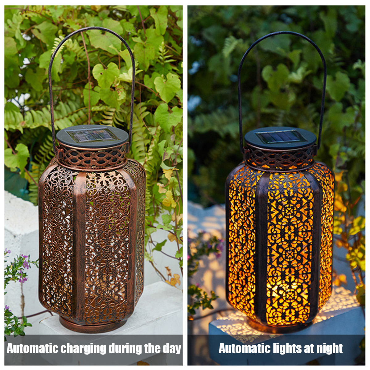 Solar Lanterns Outdoor Waterpr - Outdoor Lighting Vintage avaliação e preço
