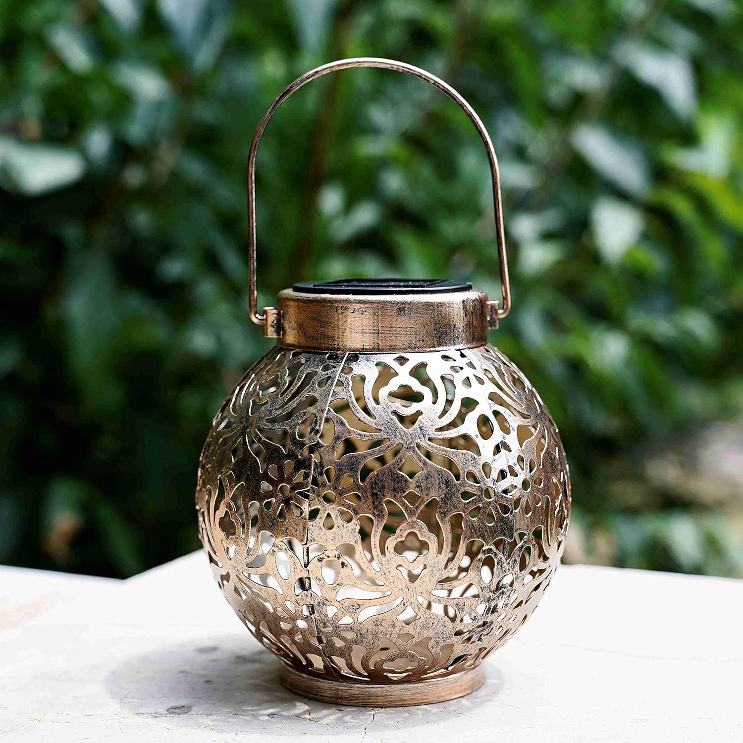 1-6PCS Moroccan Solar Lanterns - Photocell Outdoor Lighting avaliação e preço