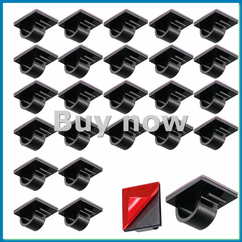 50 Pcs Mini Cable Clips Hooks  - Outdoor Lighting Hooks avaliação e preço