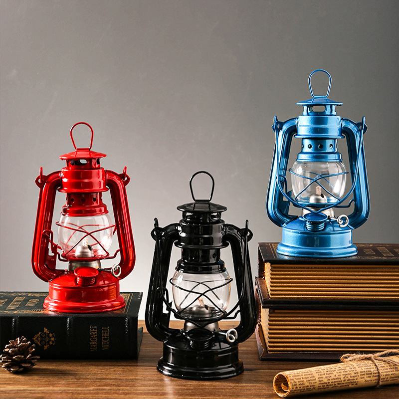 19cm Retro Outdoor Camping Lam - Outdoor Lighting Mediterranean Style avaliação e preço