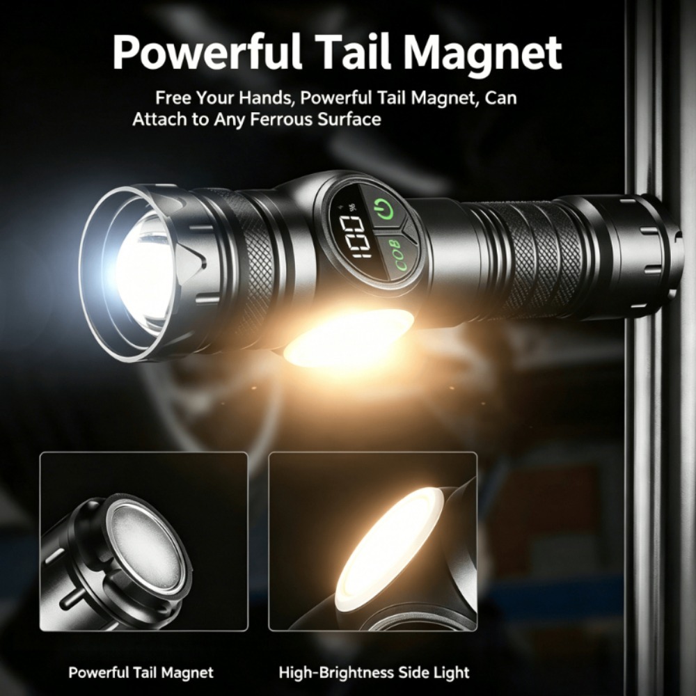White Light LED Flashlight Typ - Outdoor Lighting Types avaliação e preço