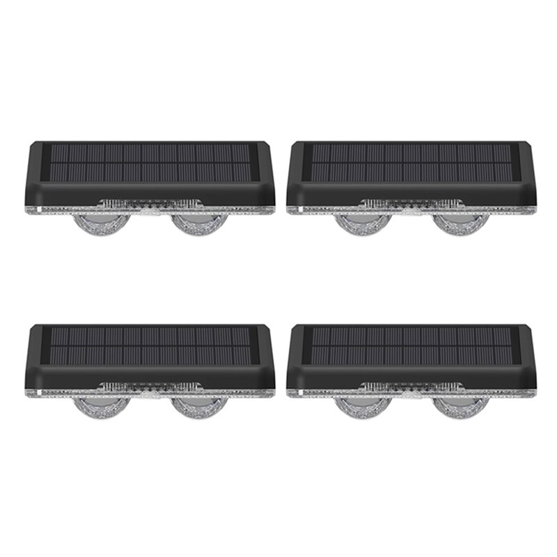 Hot Sale-4PCS RGB Solar Wall L - Outdoor Lighting On Sale avaliação e preço