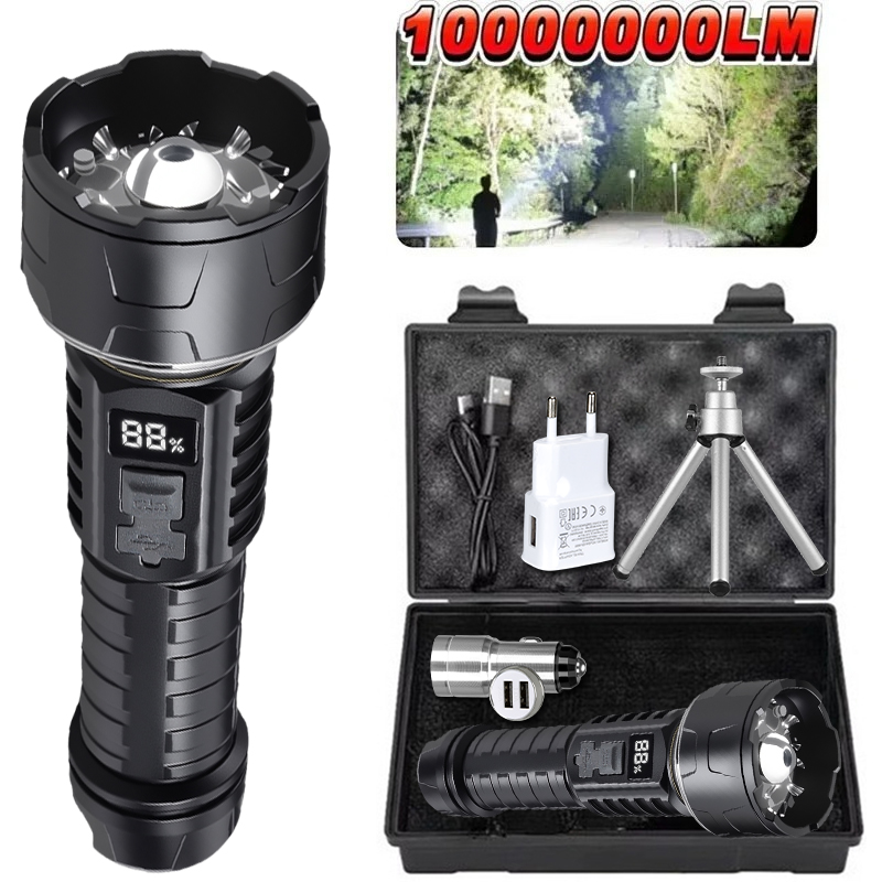 COB LED Flashlight Rechargeabl - Outdoor Lighting Lanterns avaliação e preço