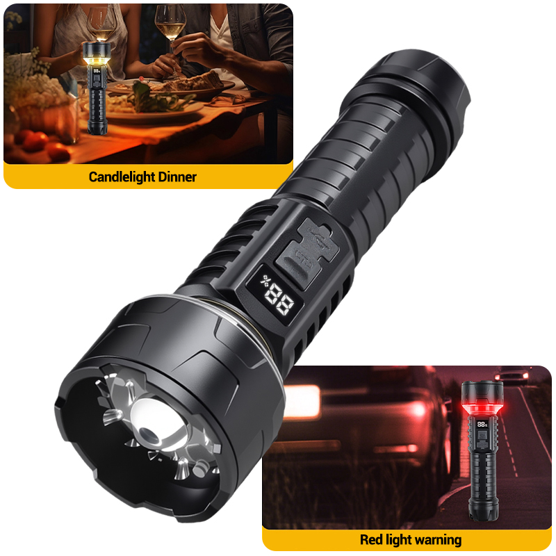 COB LED Flashlight Rechargeabl - Outdoor Lighting Lanterns avaliação e preço