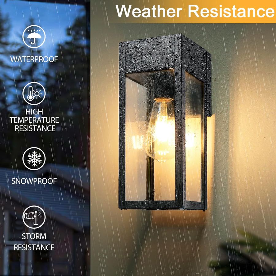 Pack Porch Lights Outdoor Wall - Outdoor Lighting No Outlet avaliação e preço