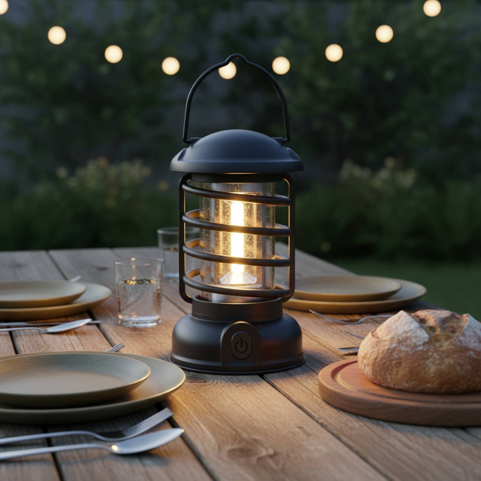 Retro Camping Lantern Two-Way  - Outdoor Lighting Vintage avaliação e preço