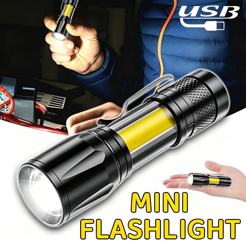 Mini LED Flashlight COB Floodl - Outdoor Lighting Lanterns avaliação e preço