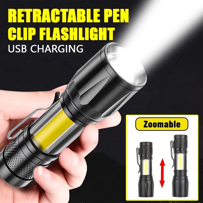 Mini LED Flashlight COB Floodl - Outdoor Lighting Lanterns avaliação e preço