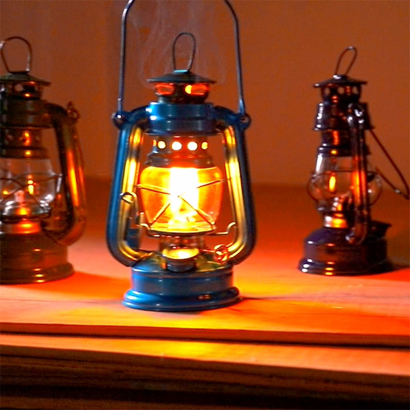 19cm Retro Kerosene Lamp Porta - Outdoor Lighting Mediterranean Style avaliação e preço