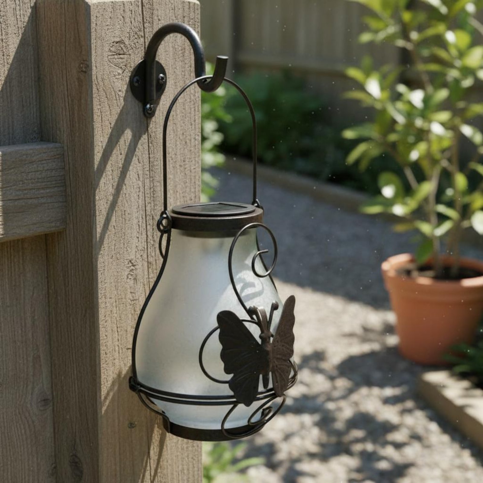 Solar Butterfly Lantern Waterp - Outdoor Lighting Decoration avaliação e preço