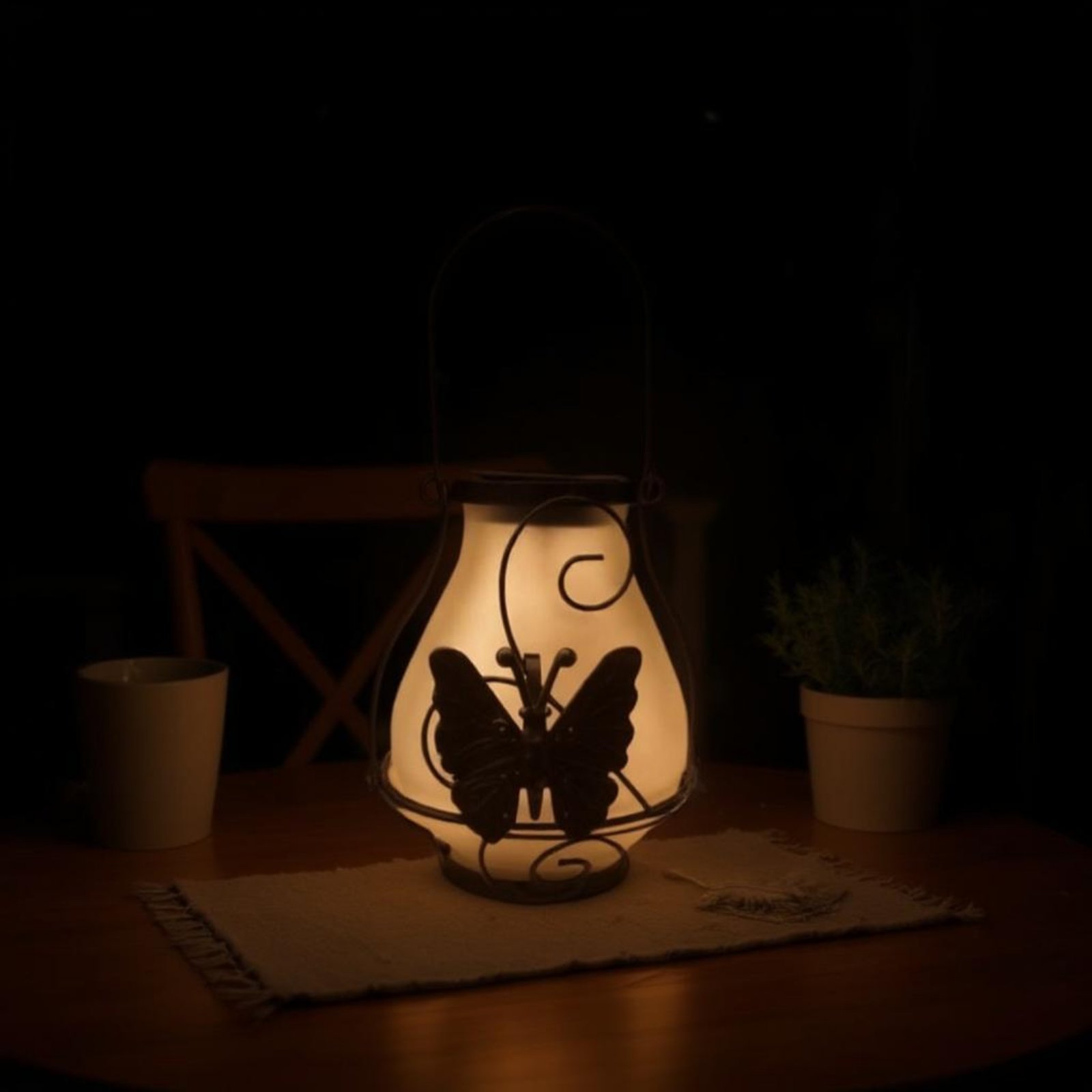 Solar Butterfly Lantern Waterp - Outdoor Lighting Decoration avaliação e preço
