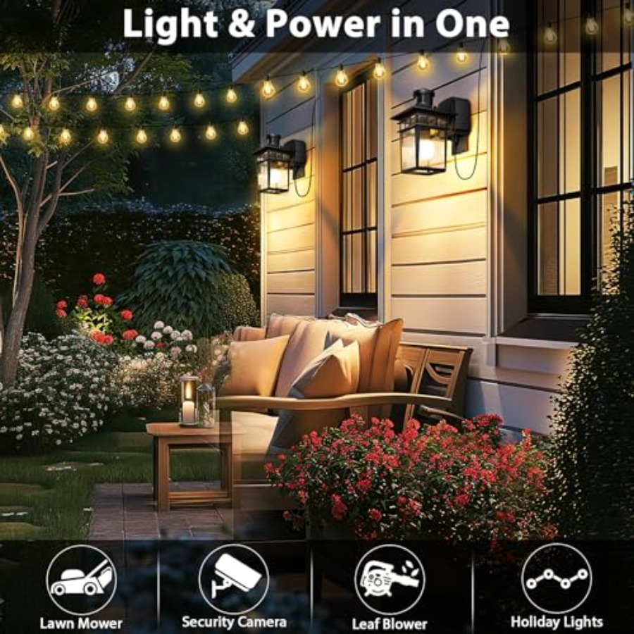 Motion Sensor Outdoor Porch Li - Outdoor Lighting No Outlet avaliação e preço