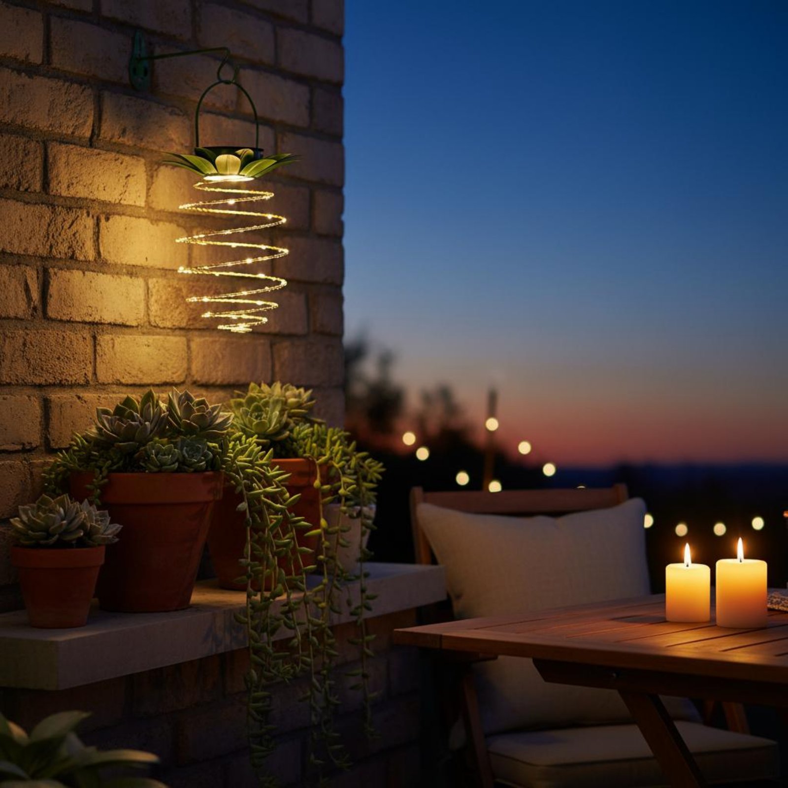 2 Pieces Solar Pineapple Lamp  - Outdoor Lighting Decoration avaliação e preço